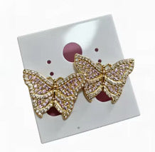 Butterfly girl earrings