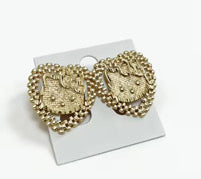Rolex Hello Kitty Earrings