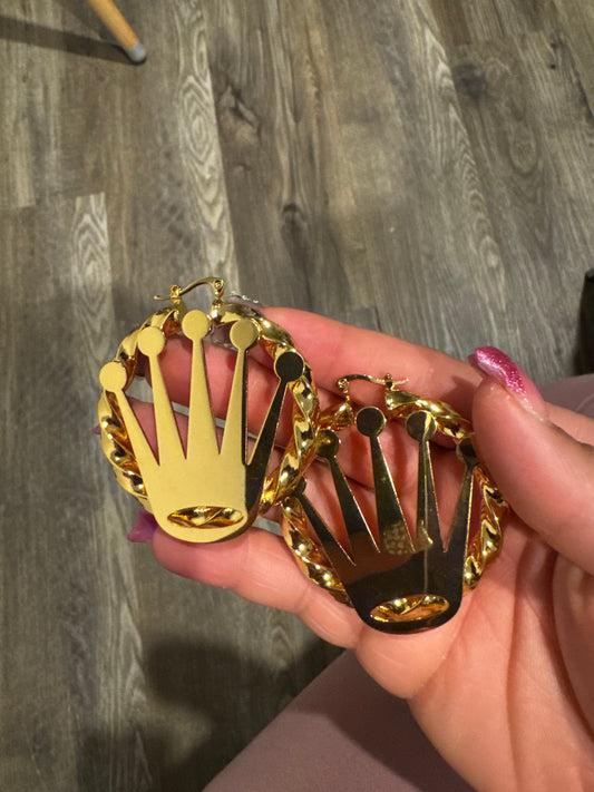 Crown Her Earrings